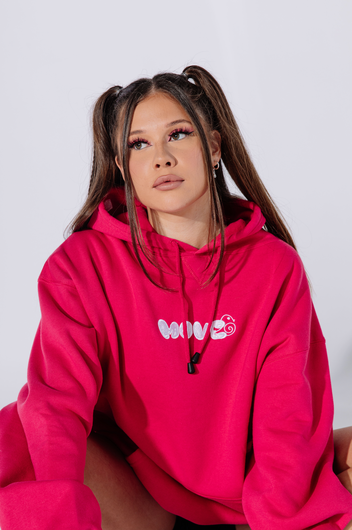 MOVE Hot Pink Hoodie