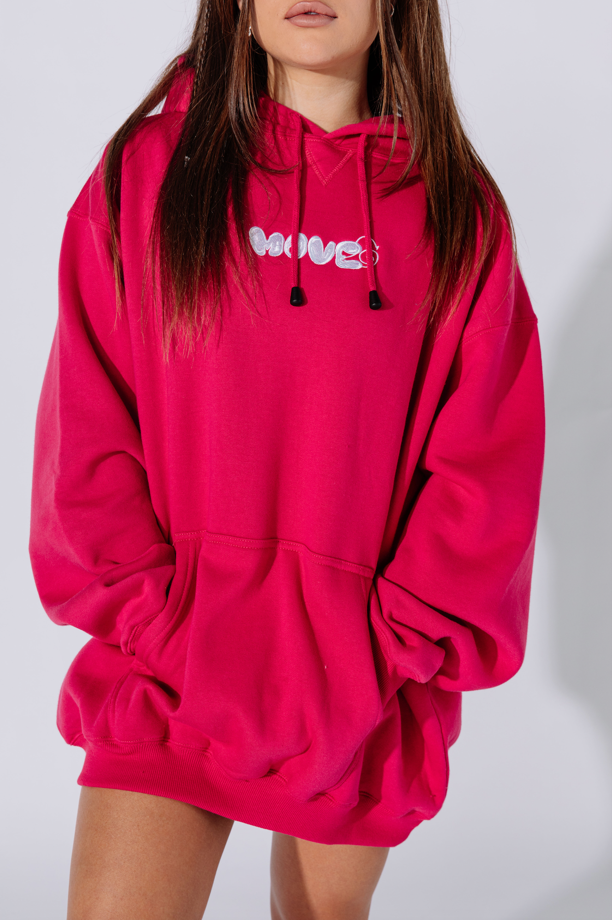 MOVE Hot Pink Hoodie